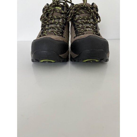 Skechers Boots Women’s 7.5 Brown Steel Toe Work Hiking Utilitarian Trail Style - Picture 4 of 12